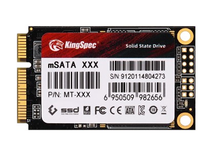 Накопитель SSD mSATA KINGSPEC MT-1TB 1TB SATA 6Gb/s 550/500MB/s MTBF 2M 698 TBW