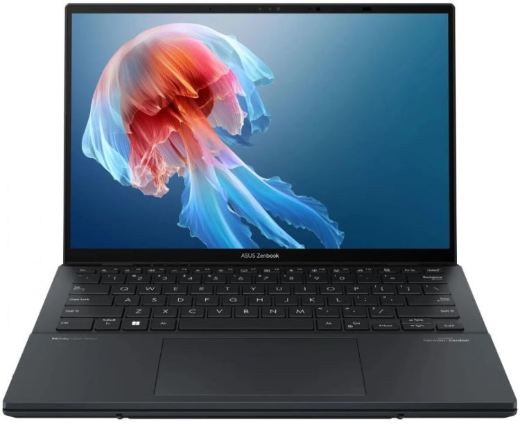 Ноутбук ASUS Zenbook Duo 14 UX8406MA-QL056W 90NB12U1-M004U0 Ultra 7 155H/16GB/1TB SSD/Arc graphics/14 FHD OLED/WiFi/BT/cam/Win11Home/gray