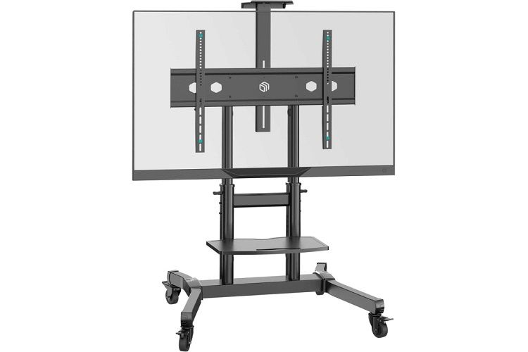 Стойка ONKRON TS1891 для телевизора черный 50-90 макс.100кг мобильная напольная