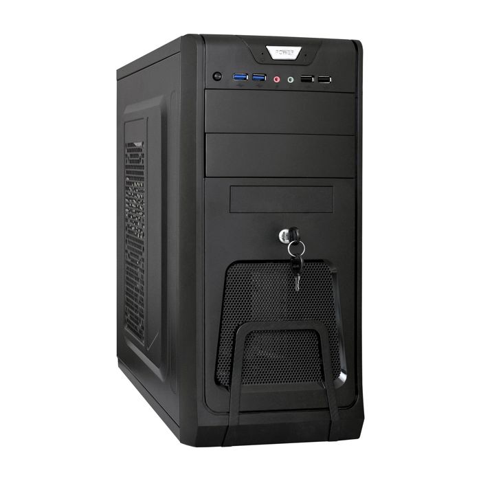 Корпус ATX Exegate CP-603UB EX283218RUS miditower, CP500W, 80mm, 2*USB+2*USB3.0, Audio, замок блокировки кнопки питания, black