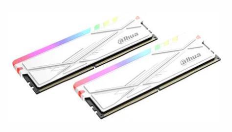 Модуль памяти DDR5 32GB (2*16GB) Dahua DHI-DDR-C600URW32G64D white PC5-51200 6400MHz CL32 радиатор 1.4V RGB