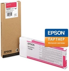  Картридж Epson C13T606B00 для принтера Stylus Pro 4800 (220ml) magenta