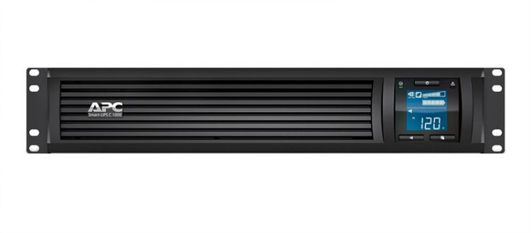 Источник бесперебойного питания APC SMC1000I-2UC Smart-UPS C, 1000VA, 230V, Rackmount 2U, 4x IEC C13 outlets, SmartConnect, USB, Line Interactive