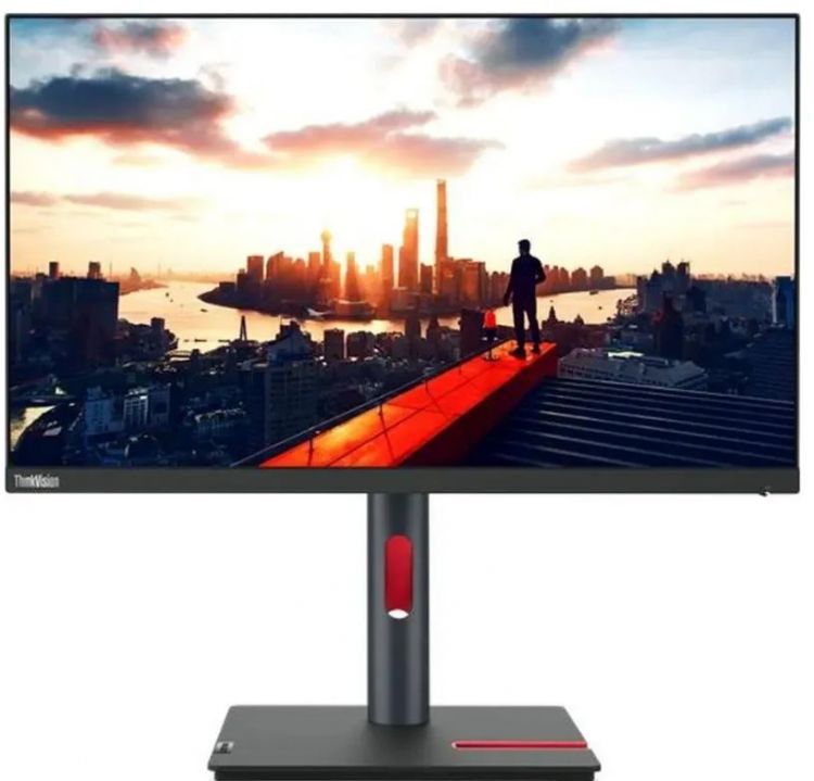  Монитор 23,8 Lenovo ThinkVision P24h-30 63B3GAT6EU 2560x1440, 60Hz, IPS, 4ms, 1000:1, 300cd/m2, 178гр./178гр., 16:9, HDMI, HAS, Pivot, DP, USB-C черн