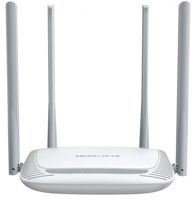   Xcom-Shop Роутер Mercusys MW325R Wi-Fi 300Mbps, 802.11b/g/n, 1xWAN, 3xLAN, 4 антенны