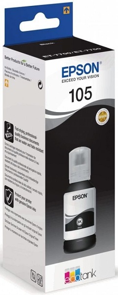 Контейнер Epson C13T00Q140 для L7160/L7180, с черными чернилами