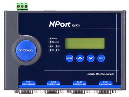 Сервер MOXA NPort 5450I 4 Port RS-232/422/485 device server, isolation 2KV