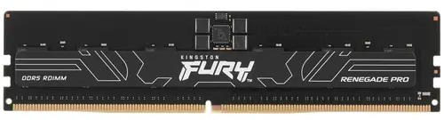Модуль памяти DDR5 16GB Kingston FURY KF556R28RBE-16 Renegade Pro Black EXPO ECC Reg PC5-44800 5600MHz 1RX8 CL28 1.35V 288-pin 16Gbit
