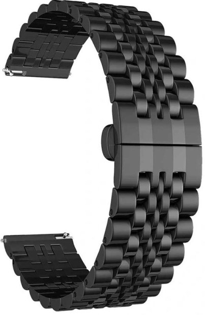 Ремешок на руку Lyambda CASTOR DSG-07-01T-20-BK из нержавеющей стали для часов 20 mm black