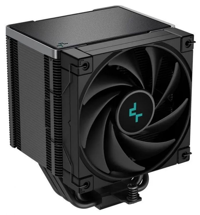 Кулер Deepcool AK500 ZERO DARK LGA20XX/1700/1200/115X/AM5/AM4 (120mm fan, 500-1850rpm, 69.99CFM, 31.5dBA, 4-pin PWM) RET