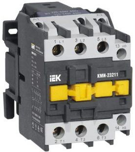 Контактор IEK KKM21-032-230-01 КМИ-23211 32А 230В/АС3 1НЗ