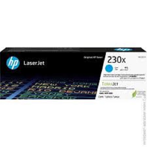 HP картриджи для лазерных принтеров и МФУ  Xcom-Shop Картридж HP 230X W2301X голубой (5500стр), для HP LaserJet Pro 4203, 4303