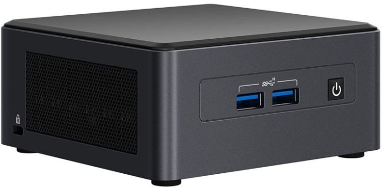 Платформа Intel BNUC11TNHI50002 i5-1135G7, 2*DDR4, 2.5 HDD, 2*M.2 SSD, Iris Xe graphics, 2.5Glan, WiFi, BT, 2*HDMI, 2*DP(USB Type-C), 4*USB 3.0, 3*US