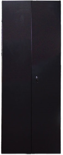   Xcom-Shop Дверь TWT TWT-CBB-DR47-6x-S-M1 47U, 600 мм, черный, 2 шт., передняя - распашная металл, задняя - распашная металл