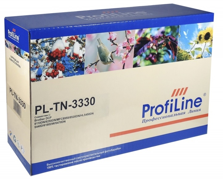 Картридж ProfiLine PL-TN-3380 для принтеров Brother DCP-8110DN/8150DN/8155DN/HL-5450DN/5445D/5440D/5470DW/5470DWT/6180DW/6180DWT/MFC-8510DN/8520DN/851