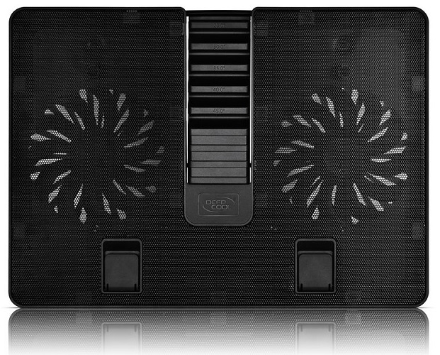Подставка для ноутбука с охлаждением Deepcool U PAL 15.6 390x280x28mm 26dB 1xUSB3.0 765g Black