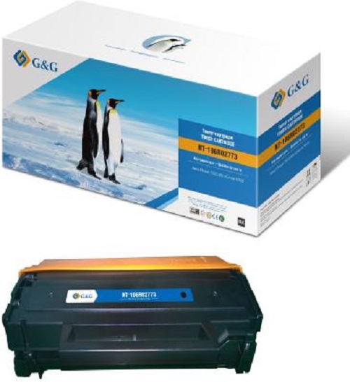 Тонер-картридж G&G GG-106R027 черный Xerox Phaser 3020 WC 3025 15000 стр.