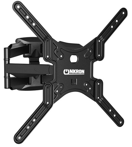 Кронштейн настенный ONKRON M5 ONKRON M5 BLACK 37-70 макс. 400*400 наклон -2°/+10° поворот 140º макс. нагрузка 36,4кг от стены 42-452мм, гармошка, ч