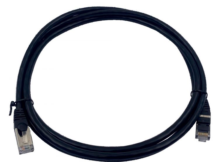 Патч-корд Buro BU-7-2M STP 4 пары cat7 CCA molded 2м черный RJ-45 (m)-RJ-45 (m) (1868444)