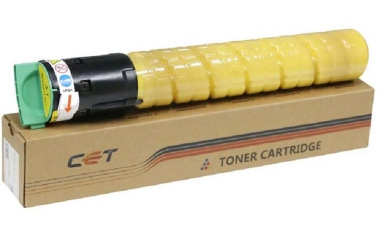 Тонер-картридж CET 841199 для RICOH Aficio MPC2030/MPC2050/MPC2550/MPC2051/MPC2551 (CET) Yellow, 5500 стр.