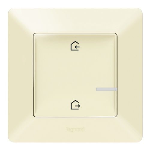 Выключатель беспроводной Legrand 752286 Valena Life with NETATMO, Я дома/Я вне дома слоновая кость