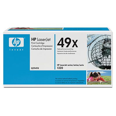 Картридж HP Q5949X для принтера LaserJet 1320 (6000 стандартных страниц согласно ISO/IEC 19752)