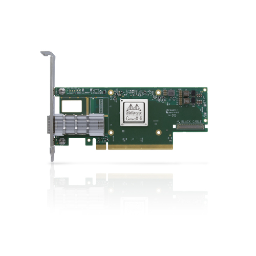 Сетевая карта MELLANOX TECHNOLOGIES MCX653105A-HDAT ConnectX-6 VPI, HDR IB (200Gb/s) and 200GbE, single-port QSFP56, PCIe4.0 x16, tall bracket