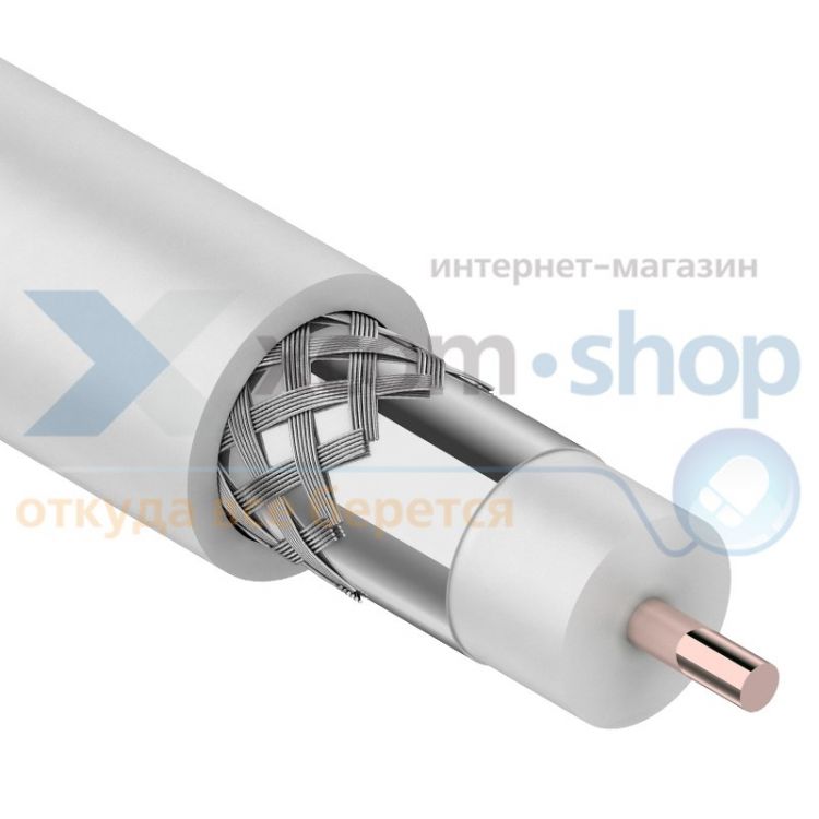 Кабель Rexant RG-11U (75 Ом) 305м белый 01-3001