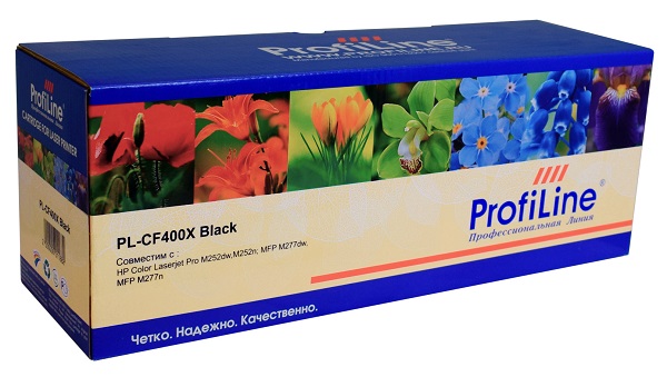 Картридж ProfiLine PL_CF400X/045H_BK для HP Color LaserJet Pro CM252/CM252dw/CM252n/CM274/Canon i-SENSYS LBP611/LBP611Cn/LBP613/LBP613Cdw/MF631 black