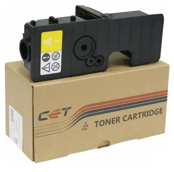 Тонер-картридж CET CET8996Y (PK208) TK-5240Y для KYOCERA ECOSYS P5026cdn/M5526cdn Yellow, 45г, 3000 стр.