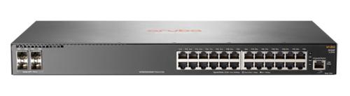 Коммутатор Aruba JL255A 2930F 24G PoE+ 4SFP+, 24x10/100/1000 RJ-45 PoE+, 4x1/10G SFP+, L3 lite, PoE 370W, 19