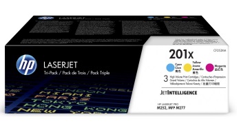 Набор картриджей HP 201X CF253XM CYM Tri-Pack LJ Toner Cartridge увеличеной емкости