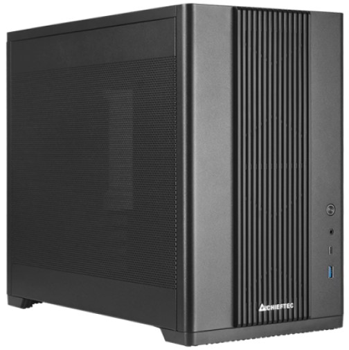 Корпус mATX Chieftec BX-MESH BX-10B-M-OP black, без БП, USB 3.2, Type-C, audio