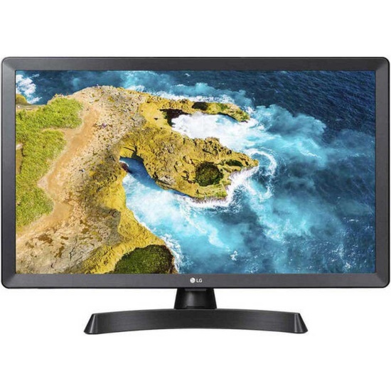 Телевизор LG 24TQ510S-PZ 24/черный/HD/60Hz/DVB-T/DVB-T2/DVB-C/USB/WiFi/Smart TV