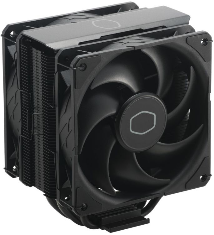 Кулер Cooler Master HYPER 212 BLK X DUO RR-S4KK-25DN-R1 LGA1700/1200/s115x/AM5/AM4 (120mm fan, 690-2500rpm, 70.7 CFM, 32.8 dBA, 4-pin PWM)