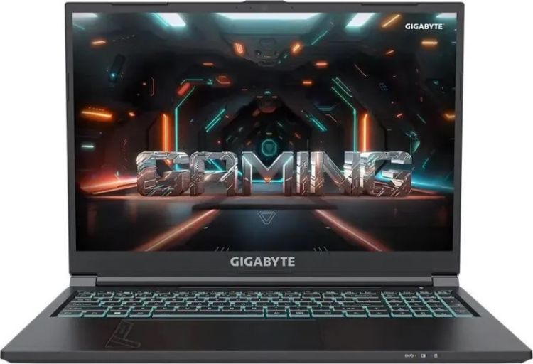  Ноутбук GIGABYTE G6 MF-52KZ853SD i5-13500H/16GB/512GB SSD/GeForce RTX4050 6GB/16 IPS WUXGA/WiFi/BT/cam/noOS/noOS/black