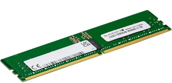 Модули памяти DDR5  Xcom-Shop Модуль памяти DDR5 64GB Supermicro MEM-DR564MC-ER48 PC5-38400 4800MHz ECC Reg CL40 1.1v (MTC40F202046S1RC48BA1)