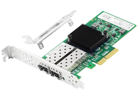 Сетевой адаптер  LR-LINK LREC9712HF-2SFP Intel I350 Based PCI Express PCIe x4 Dual SFP Port Gigabit Server Adapter (2xSFP)