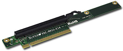   Xcom-Shop Рейзер Supermicro RSC-RR1U-E16 1U, Fit PCI-E x16, Output PCI-E x16, Passive