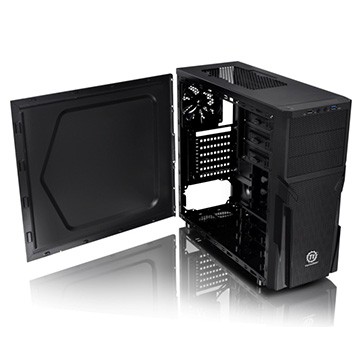 Корпуса Thermaltake  Xcom-Shop Корпус ATX Thermaltake Versa H21 CA-1B2-00M1NN-00 черный, без БП 1xUSB2.0 1xUSB3.0 audio