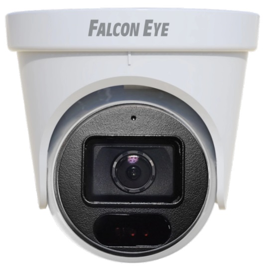 Видеокамера Falcon Eye FE-HD2-30A купольная, универсальная 2Мп (AHD, TVI, CVI, CVBS) видеокамера с функцией День/Ночь и встроенным микрофоном. Объекти