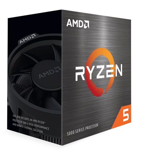 Процессор AMD Ryzen 5 5600 100-100000927CBX Zen 3 6C/12T 3,5-4.4GHz (AM4, L3 32MB, 7nm, 65W TDP) BOX