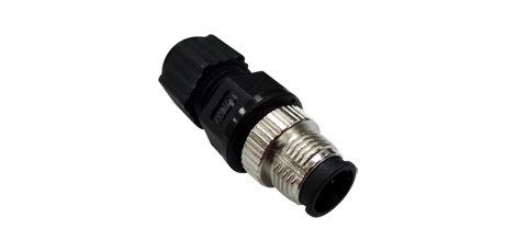 Разъем MOXA M12A-8PMM-IP68 Field-installable A-coded screw-in 8-pin connector, male conn, male pin