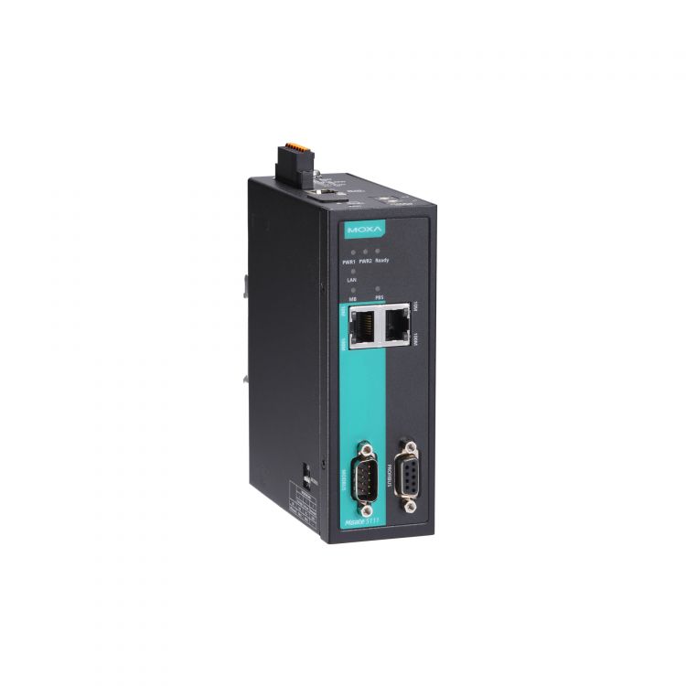 Преобразователь MOXA MGate 5111-T 1-port Modbus/PROFINET/EtherNet/IP to PROFIBUS slave gateway, t: -40/75