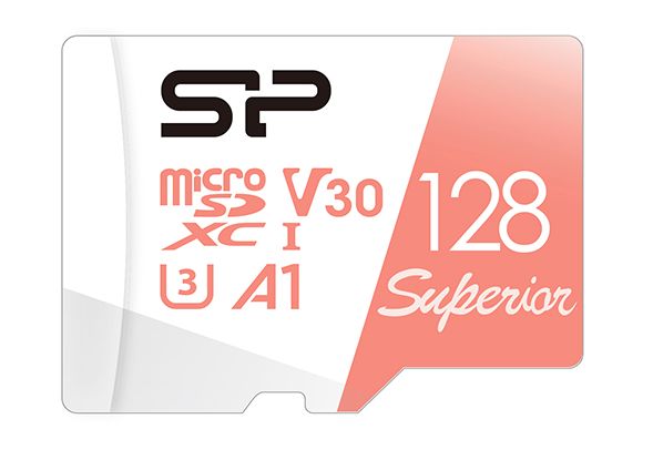 MicroSDXC Карта памяти 128GB Silicon Power SP128GBSTXDV3V20 Superior A1 Class 10 UHS-I U3 100/80 Mb/s