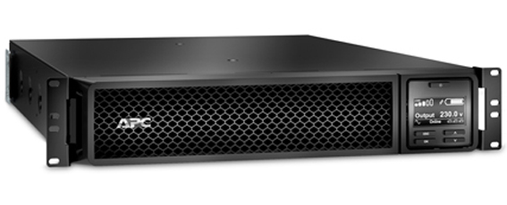 Источник бесперебойного питания APC SRT2200RMXLI Smart-UPS SRT RM, 2200VA/1980W, On-Line, Extended-run, Rack 2U, Black