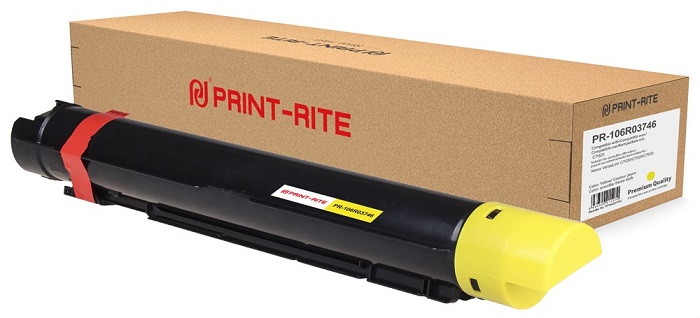 Картридж Print-Rite PR-106R03746 106R03746 желтый (11800стр.) для Xerox VersaLink C7020/C7025/C7030