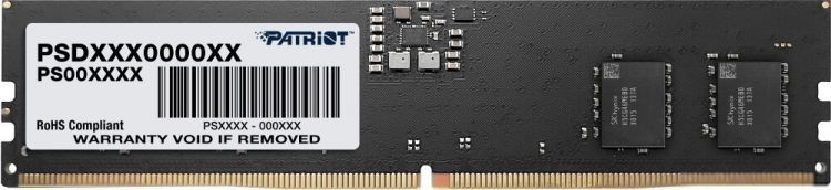 Модуль памяти DDR5 8GB Patriot Memory PSD58G560081 Signature Line PC5-44800 5600MHz CL46 1.1V UDIMM