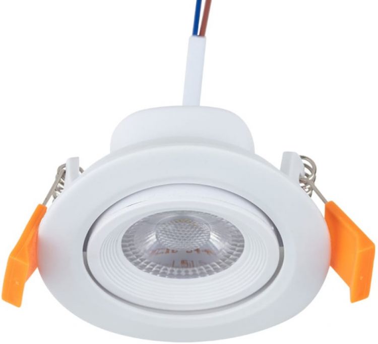 Светильник Rexant 613-001 встраиваемый поворотный Bagel 5 Вт 4000 К LED