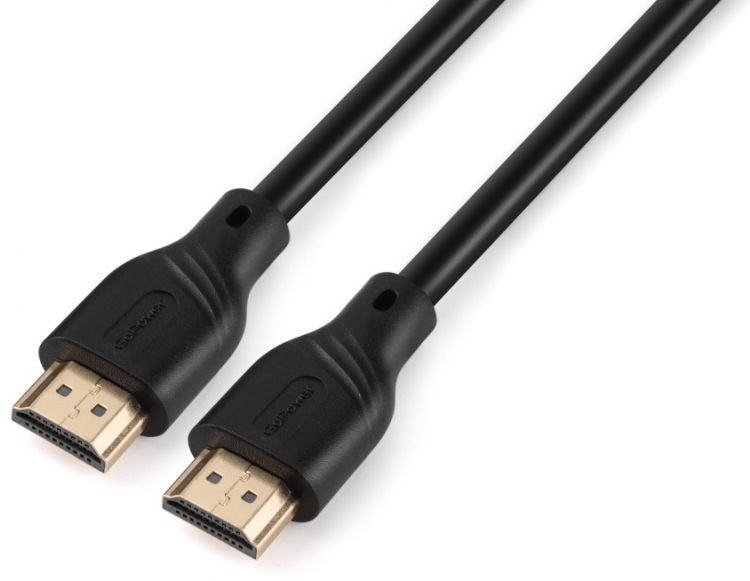 Кабель GoPower 00-00029041 HDMI (m)-HDMI (m) 1.5м ПВХ ver.1.4 черный в пакете (1/150) (1000774161)